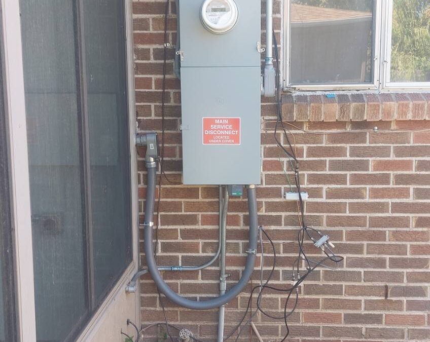 replacing home electrical panel